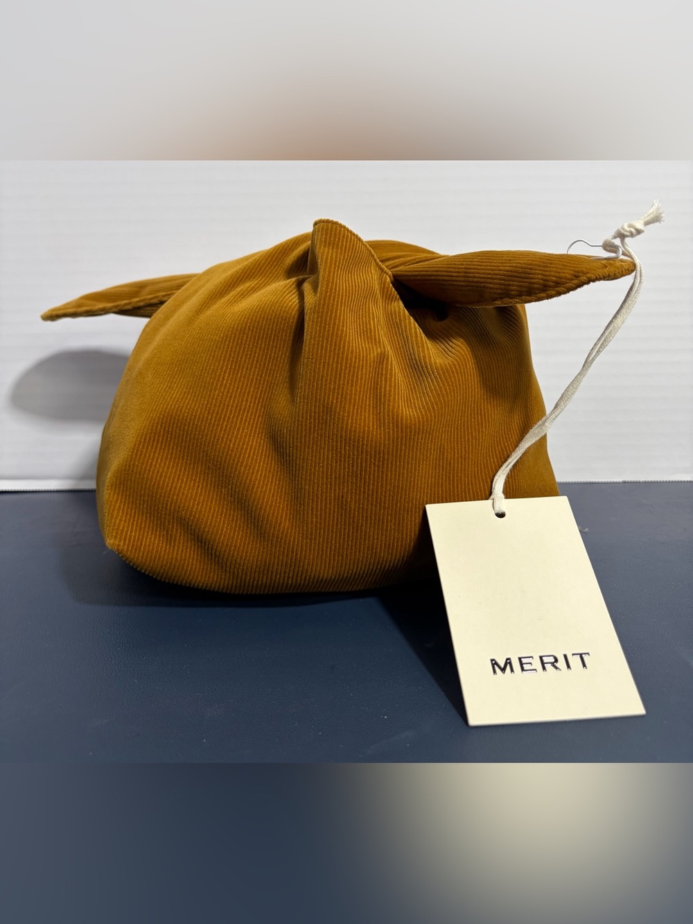 NWT Merit Beauty Corduroy Makeup Bag